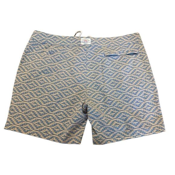Faherty men’s Aztec print beach swim shorts size 38 - Picture 1 of 4